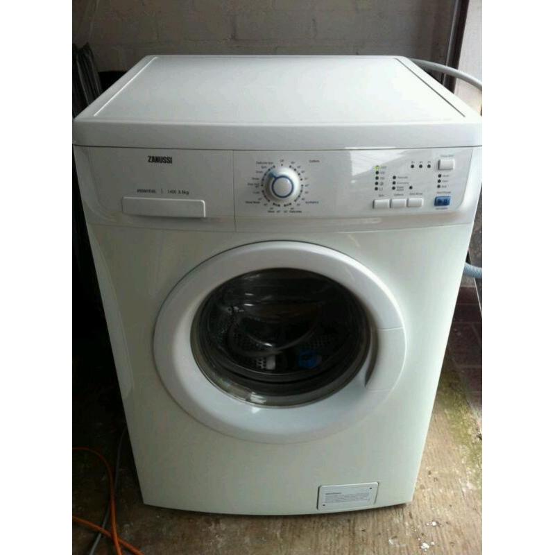 zanussi 8kg washing machine