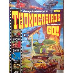 Gerry Anderson's Thunderbirds Calendar Is Go - Lovely condition throughout - Not shrink-wrapped.
