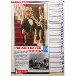 Gerry Anderson's Thunderbirds Calendar Is Go - Lovely condition throughout - Not shrink-wrapped.