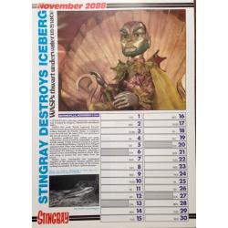 Gerry Anderson's Thunderbirds Calendar Is Go - Lovely condition throughout - Not shrink-wrapped.