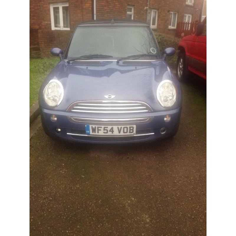 MINI COOPER CONVERTIBLE FOR SALE LOW MILAGE