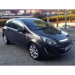 VAUXHALL CORSA 1.2 PETROL 3DOOR 7600 MILES ONE OWNER FROM NEW.