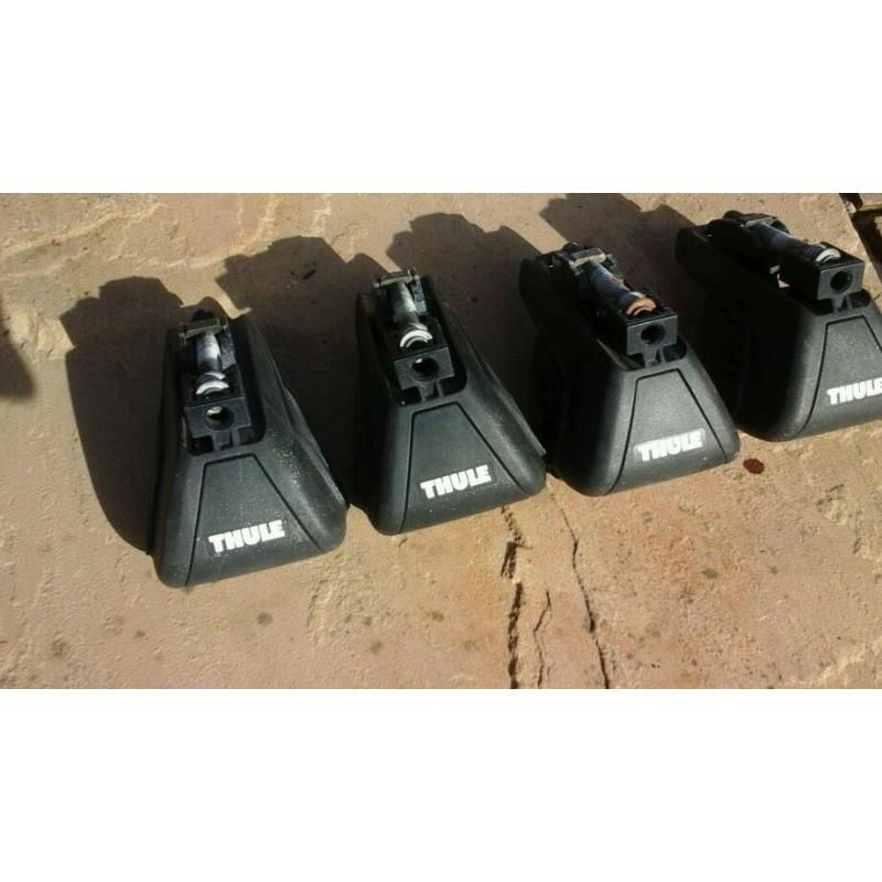 THULE - SET OF FOUR LOAD CARRIER FEET for Thule Roofrails
