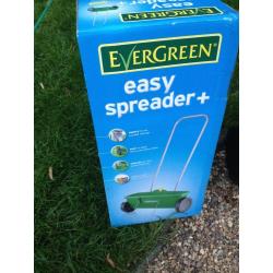 Lawn Spreader - Evergreen EasySpreader - used twice, perfect condition
