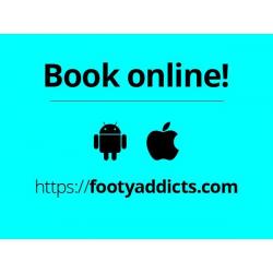 Play friendly football games in East London. NO commitment!