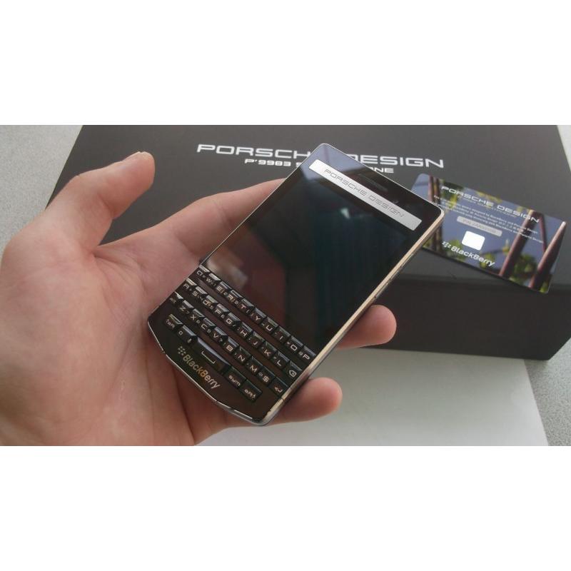 BlackBerry PORSCHE DESIGN P9983/P'9983 CARBON,unlocked,full box wit authenticity card,swap accepted!