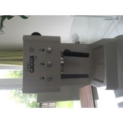 Gaggia Manual Espresso machine; Gran Gaggia Style White