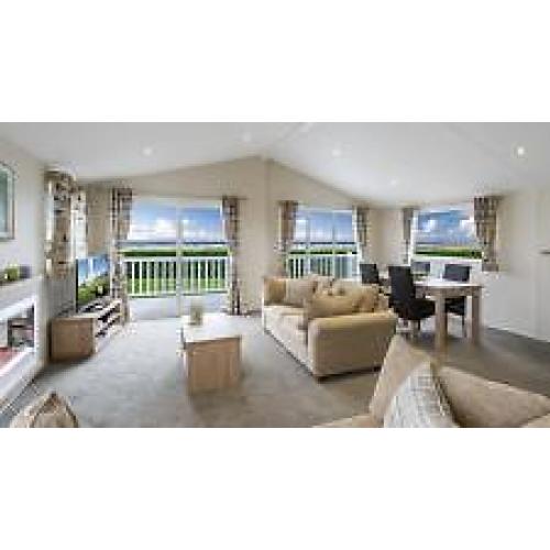 LUXURY LODGE STATIC CARAVAN HOLIDAY HOME 12 MONTH SEASON SEA VIEWS PET FRIENDLY MORECAMBE