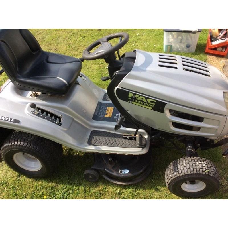 Mac Allister ride on lawn mower