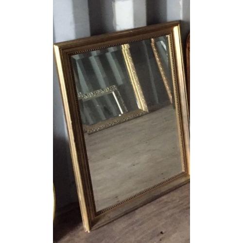 Gold mirror
