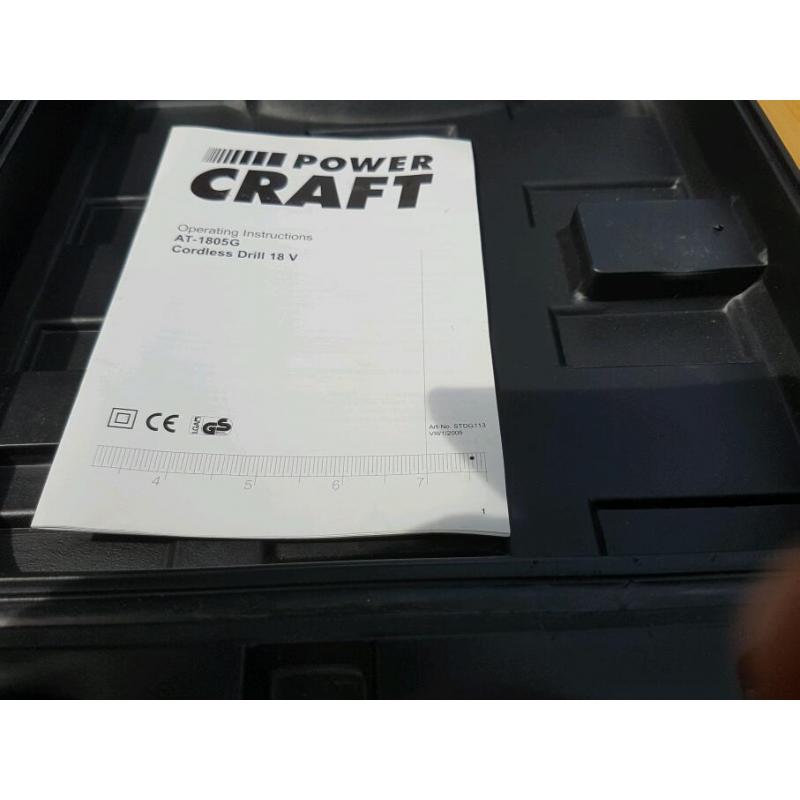 Power craft cordless power drivers
