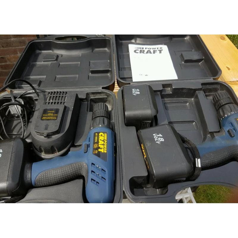 Power craft cordless power drivers