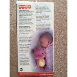 Fisher price soothe and glow seahorse as new boxed with new batteries