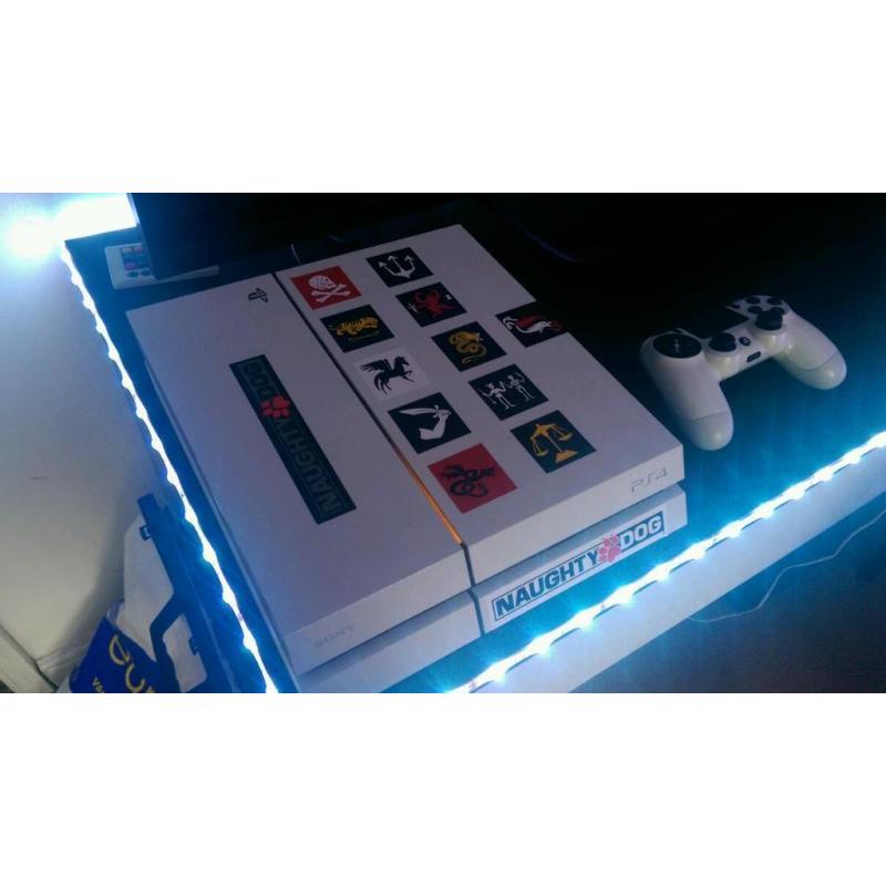 PS4 with uncharted 4