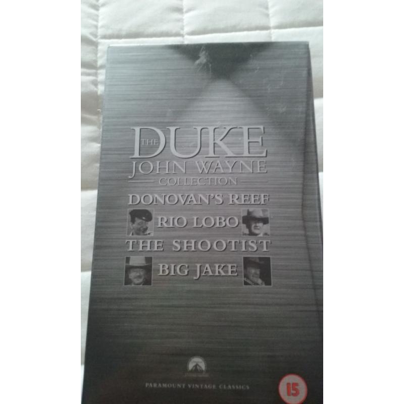 THE DUKE - JOHN WAYNE COLLECTION VIDEOS