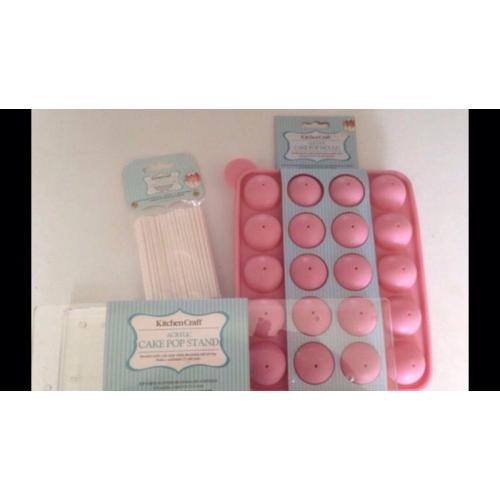 Cake Pop Stand, Moulds & Sticks