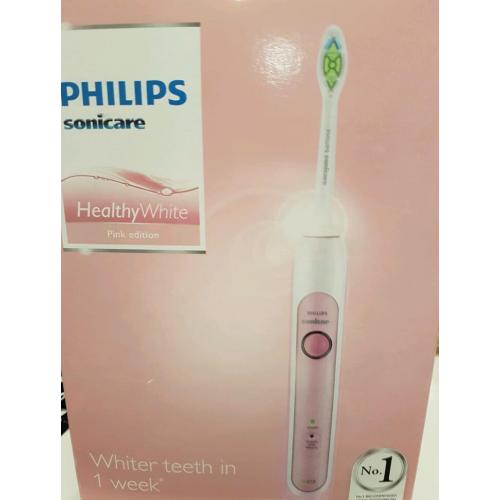 Phillips electric toothbrush (pink edition)