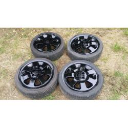 15 inch Vauxhall corsa sxi alloys with tyres 4 stud 4 × 100