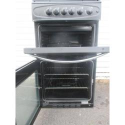 Belling Double Oven Gas Cooker Black Full Working Order