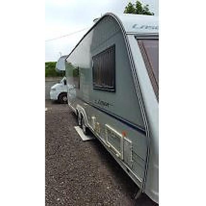 2001 Coachman Laser 590/4 Twin Axle Caravan excellent condition for year.