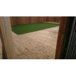 Fencing and decking