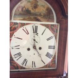 Grandfather clock case