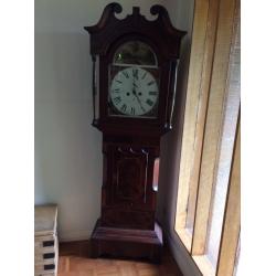 Grandfather clock case