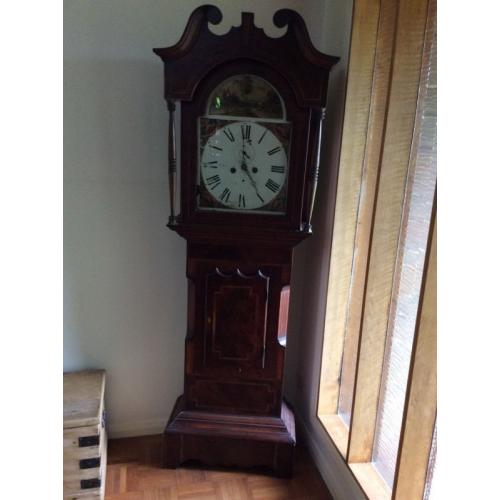 Grandfather clock case