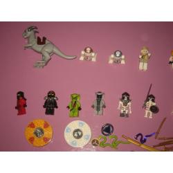 Lots of Lego Minifigures - Star Wars, Ninjago, Chima, Power Miners etc, spare parts & accessories -