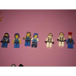 Lots of Lego Minifigures - Star Wars, Ninjago, Chima, Power Miners etc, spare parts & accessories -