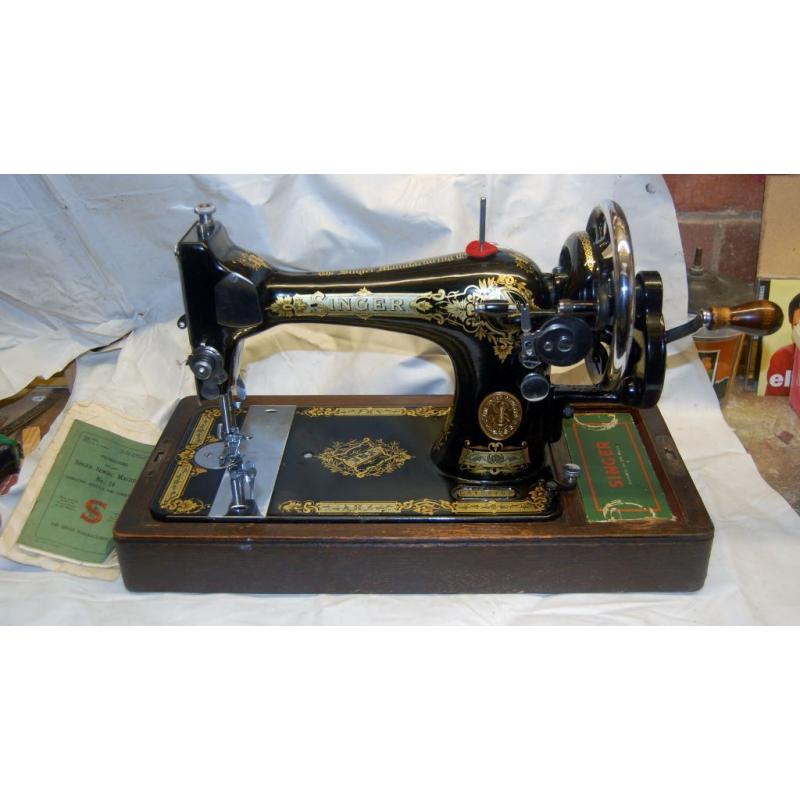 Singer hand Sewing Machine