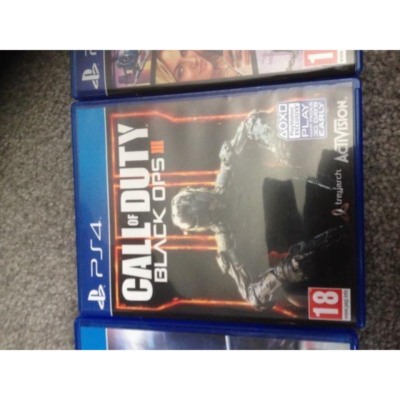 Ps4 500GB boxed + 3games
