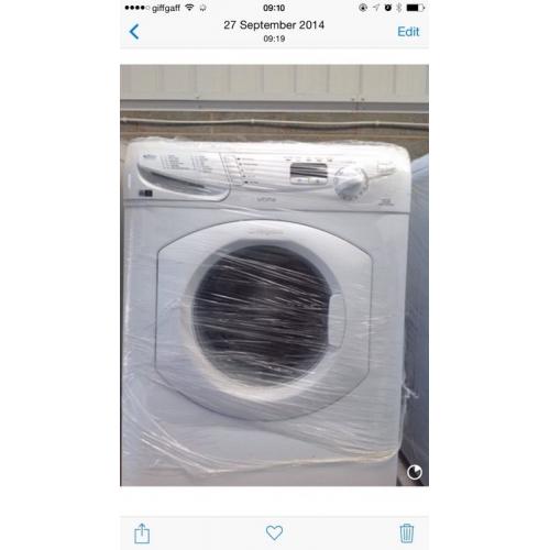 Hotpoint 8kg washing machine delivered and fitted