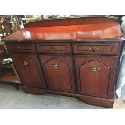 Solid Mahogany Sideboard - CAN DELIVER