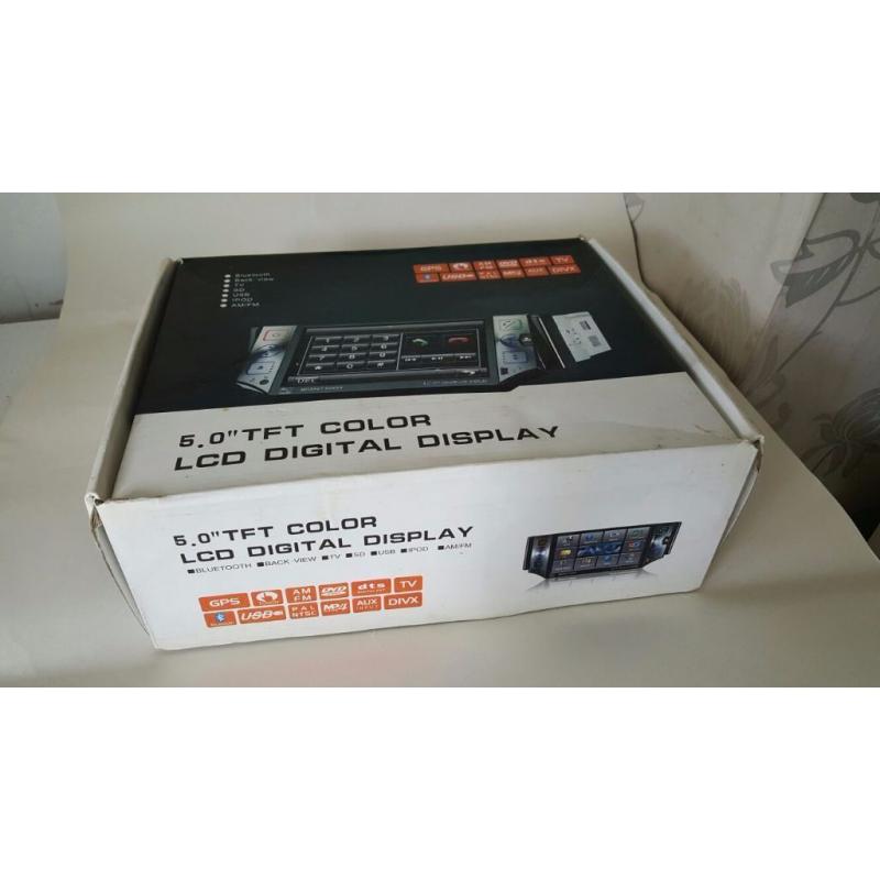 CD DVD Player 5.0 TFT colour LCD digital Dislay