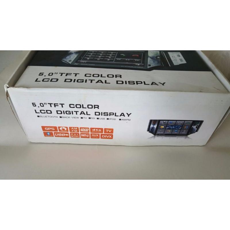 CD DVD Player 5.0 TFT colour LCD digital Dislay