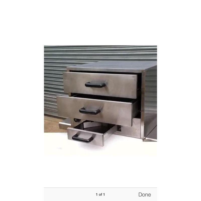Bun Warmer, peri peri chicken/ food Warner, drawer cabinet