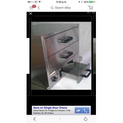 Bun Warmer, peri peri chicken/ food Warner, drawer cabinet