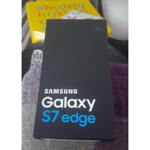 SAMSUNG GALAXY S7 EDGE 32GB BLACK (FACTORY UNLOCKED) UK MODEL BRAND NEW BOXED & WARRANTY