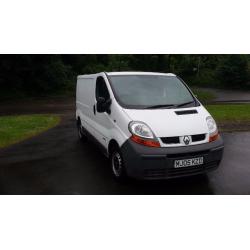 RENAULT TRAFIC SL 29DCI 100 SWB 05 2005 LOW MILEAGE FULL SERVICE HISTORY PX POSSIBLE