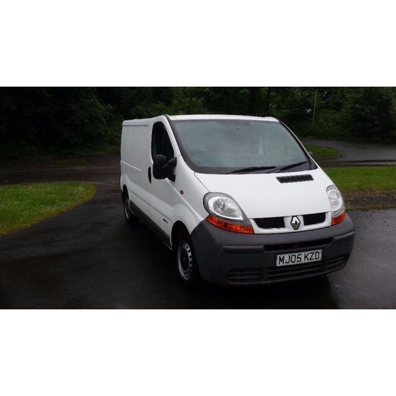 RENAULT TRAFIC SL 29DCI 100 SWB 05 2005 LOW MILEAGE FULL SERVICE HISTORY PX POSSIBLE