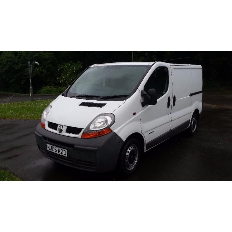 RENAULT TRAFIC SL 29DCI 100 SWB 05 2005 LOW MILEAGE FULL SERVICE HISTORY PX POSSIBLE