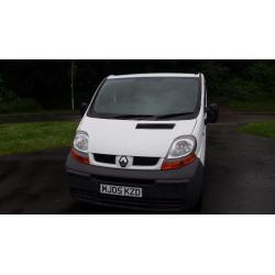 RENAULT TRAFIC SL 29DCI 100 SWB 05 2005 LOW MILEAGE FULL SERVICE HISTORY PX POSSIBLE