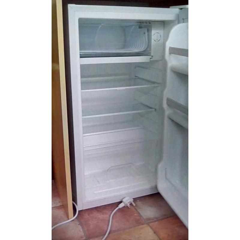 Small fridge freezer, used.