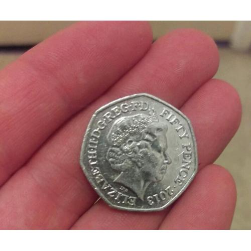 Benjamin Britten rare 50p coin