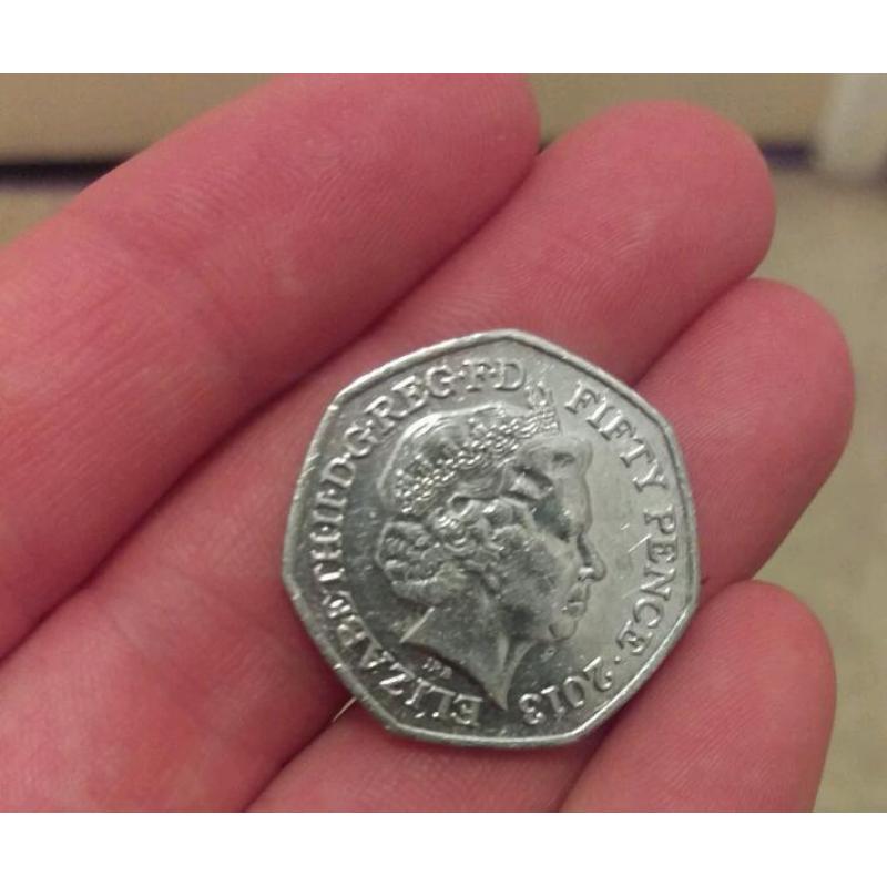 Benjamin Britten rare 50p coin