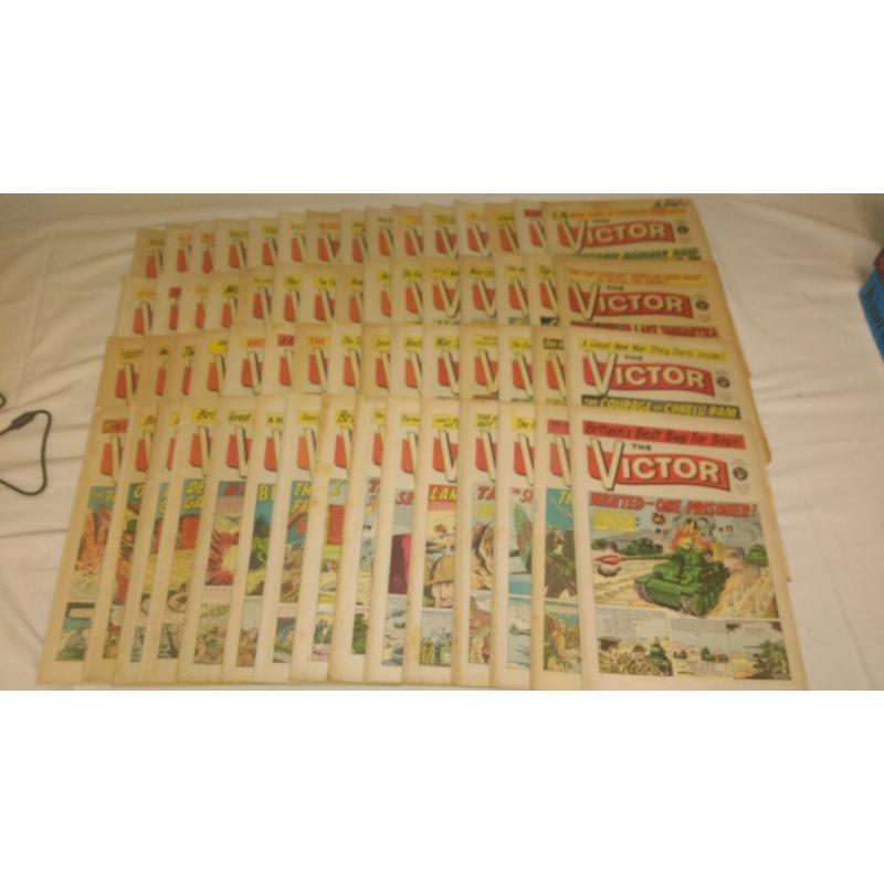 the victor vitage comics DC thomson