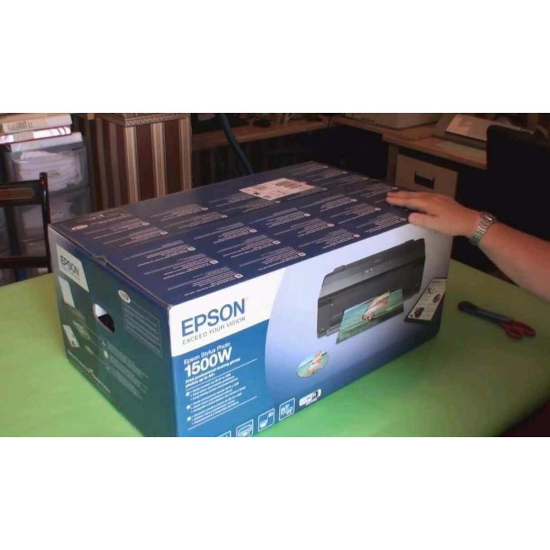 Epson Stylus Photo 1500W A3 Wireless Inkjet Photo Printer - Colour