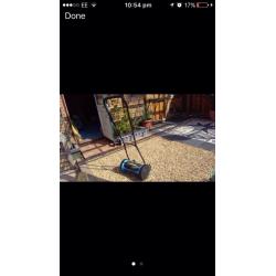 Manual mower