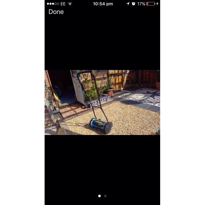 Manual mower